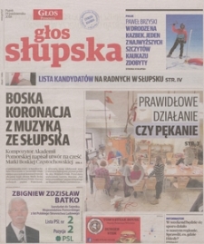 Głos Słupska : tygodnik Słupska i Ustki, 2018, październik, nr 244