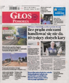 Głos Pomorza, 2018, lipiec, nr 176