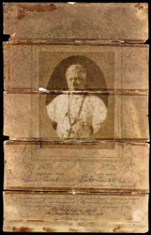 Błogosławieństwo papieskie Leona Zawadzkiego