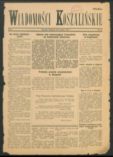 Wiadomości Koszalińskie. Nr 23/1945
