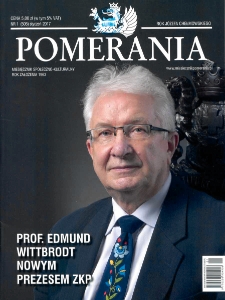 Pomerania : miesięcznik społeczno-kulturalny, 2017, nr 1