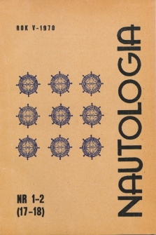 Nautologia, 1970, nr 1/2