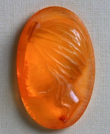 Profile of a woman in a turban