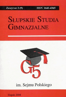 Słupskie Studia Gimnazjalne, nr 2 (9)