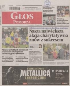 Głos Pomorza, 2019, listopad, nr 257