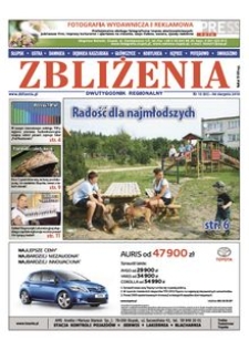 Zbliżenia : dwutygodnik regionalny, 2010, nr 15