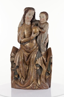 Virgin Mary with child B - Sculpture