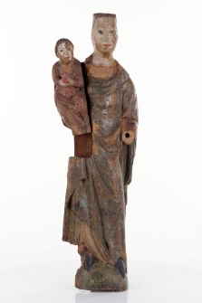 Virgin Mary with child A - Sculpture