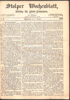 Stolper Wochenblatt. Zeitung f&uuml;r Hinterpommern № 5