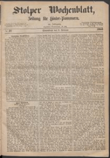 Stolper Wochenblatt. Zeitung f&uuml;r Hinterpommern № 17