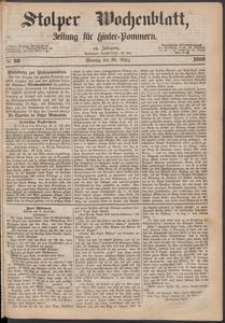 Stolper Wochenblatt. Zeitung für Hinterpommern № 39