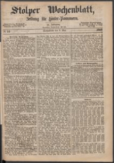Stolper Wochenblatt. Zeitung für Hinterpommern № 55