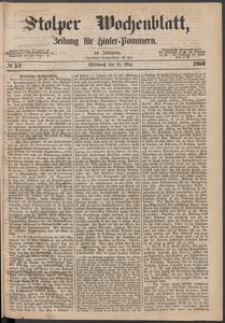 Stolper Wochenblatt. Zeitung f&uuml;r Hinterpommern № 57