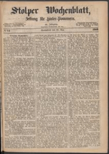 Stolper Wochenblatt. Zeitung für Hinterpommern № 64