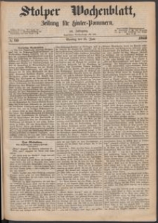 Stolper Wochenblatt. Zeitung f&uuml;r Hinterpommern № 70