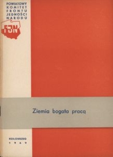 Ziemia bogata pracą