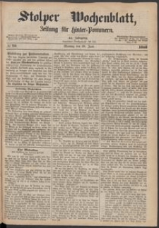 Stolper Wochenblatt. Zeitung f&uuml;r Hinterpommern № 76