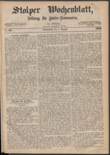 Stolper Wochenblatt. Zeitung für Hinterpommern № 90