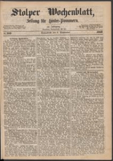 Stolper Wochenblatt. Zeitung f&uuml;r Hinterpommern № 105