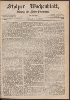 Stolper Wochenblatt. Zeitung f&uuml;r Hinterpommern № 122