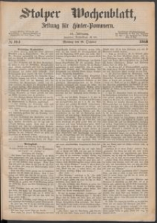 Stolper Wochenblatt. Zeitung f&uuml;r Hinterpommern