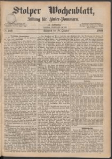 Stolper Wochenblatt. Zeitung f&uuml;r Hinterpommern № 128