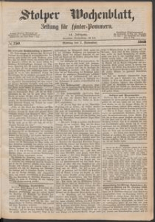 Stolper Wochenblatt. Zeitung für Hinterpommern № 130