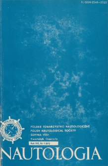 Nautologia, 1981, nr 1