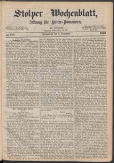Stolper Wochenblatt. Zeitung für Hinterpommern № 144
