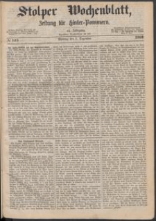 Stolper Wochenblatt. Zeitung für Hinterpommern № 145