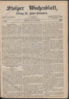 Stolper Wochenblatt. Zeitung f&uuml;r Hinterpommern № 146