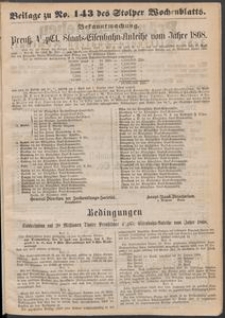 Stolper Wochenblatt. Zeitung f&uuml;r Hinterpommern