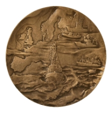 Ustka Shipyard in Ustka 200 ship June 1987