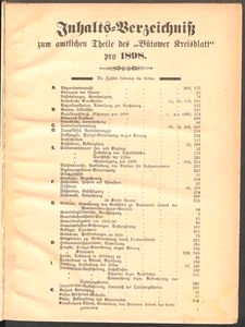 Bütower Kreisblatt 1898