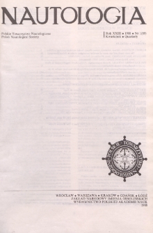 Nautologia, 1988, nr 1