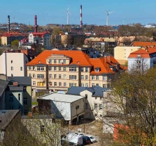 Słupsk fotografie z wieży Kościoła św. Mikołaja