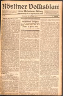 Kösliner Volksblatt [1919] Nr. 3