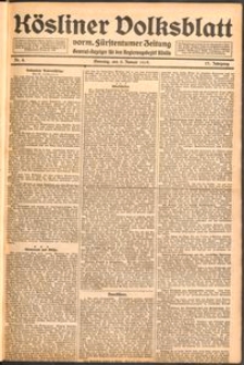 Kösliner Volksblatt [1919] Nr. 4