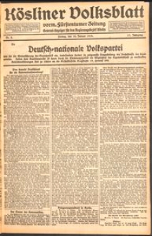 Kösliner Volksblatt [1919] Nr. 8