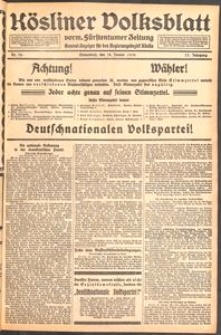 Kösliner Volksblatt [1919] Nr. 15