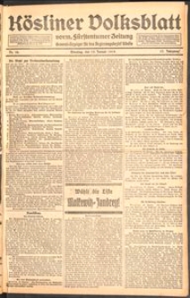 Kösliner Volksblatt [1919] Nr. 16