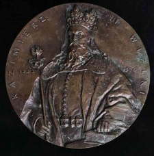 Medalion Kazimierz III Wielki 1333-1370