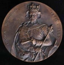 Medalion Ludwig Węgierski 1370-1382