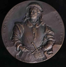 Medalion medalion Jan I Olbracht 1492-1501