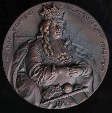 Medalion Michał Korybut Wiśniowiecki 1669-1673