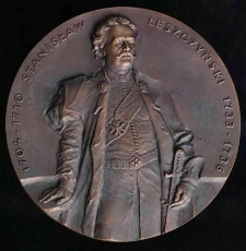 Medalion Stanisław Leszczyński 1704-1710 1733-1736