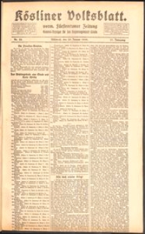 Kösliner Volksblatt [1919] Nr. 24