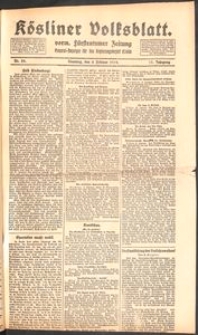 Kösliner Volksblatt [1919] Nr. 29