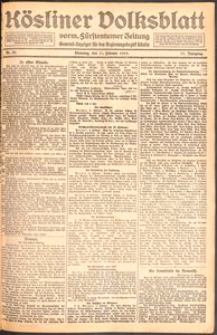 Kösliner Volksblatt [1919] Nr. 35