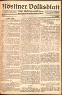 Kösliner Volksblatt [1919] Nr. 41
